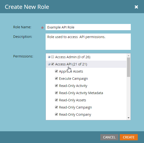 Nuevos permisos de roles
