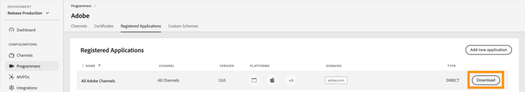 Acceso a API de CMU | Adobe Pass