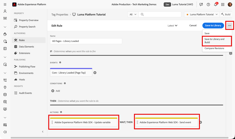 Guardar en biblioteca y compilar