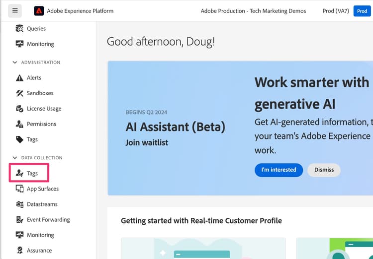 Añadir y configurar la extensión de Web SDK | Adobe Data Collection