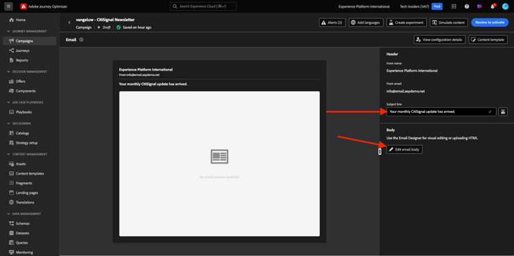 Journey Optimizer