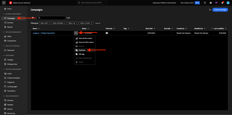 Journey Optimizer