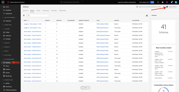 Crear nuevo esquema