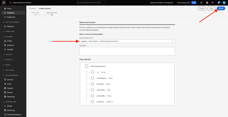 Crear nuevo esquema