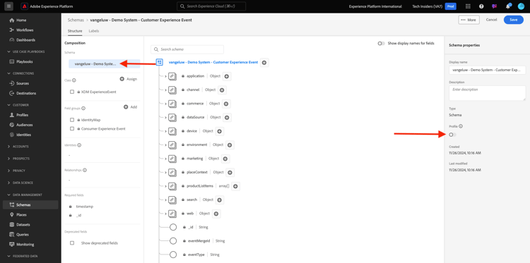 Crear nuevo esquema