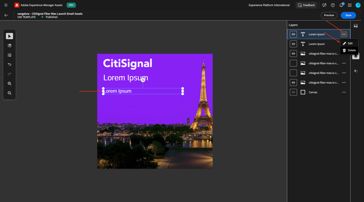 Medios dinámicos para AEM Assets