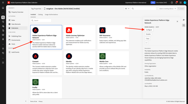 Asigne un nombre a la configuración de Edge y guarde