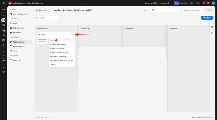 Asigne un nombre a la configuración de Edge y guarde