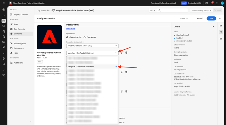 Asigne un nombre a la configuración de Edge y guarde