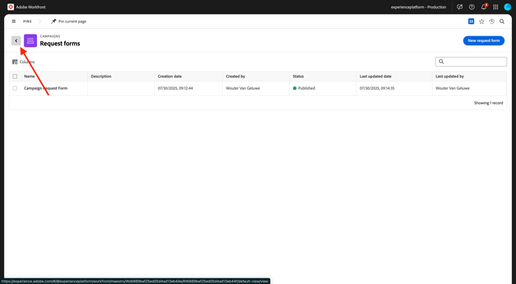 Planificación de Workfront