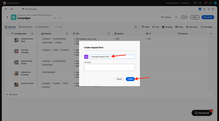 Planificación de Workfront