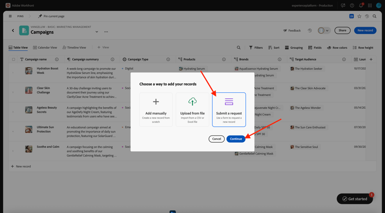 Planificación de Workfront