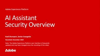 Información general de seguridad de AI Assistant