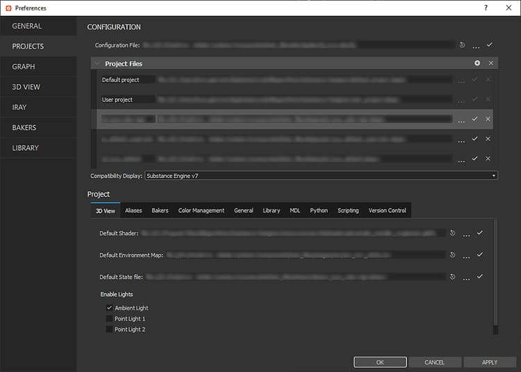 Configuración del proyecto