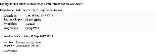 Recordatorio automático