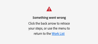 error de inicio de sesión