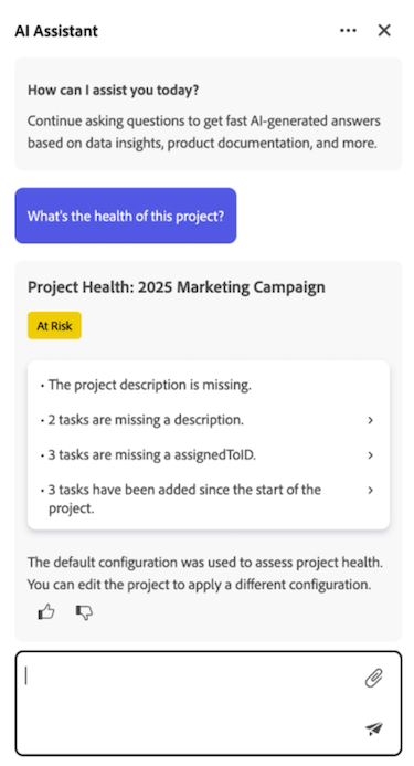 Evaluación del estado del proyecto