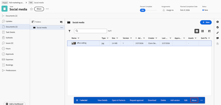 Mover ubicación del icono en la página