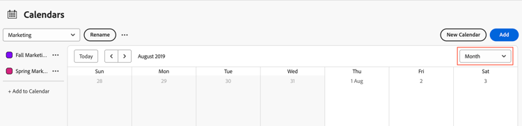 Duración del calendario
