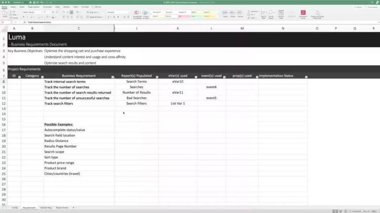 Asignación de variables de SDK web a Adobe Analytics