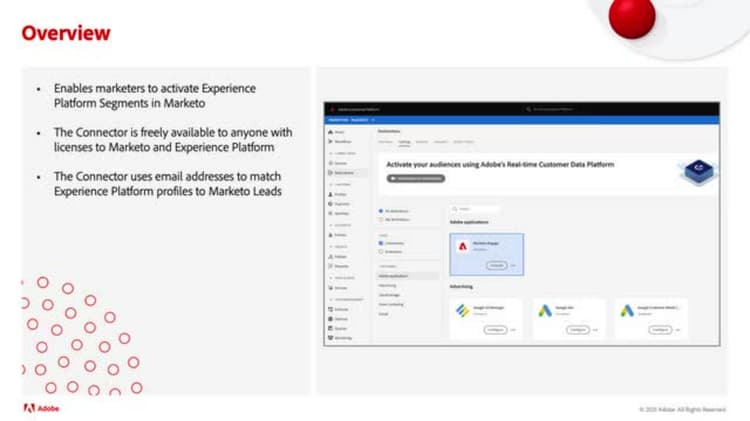 Configuración del destino de Marketo