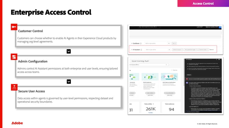 Captura de pantalla de Control de acceso