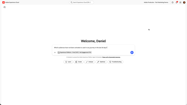 Captura de pantalla de Iniciar una conversación