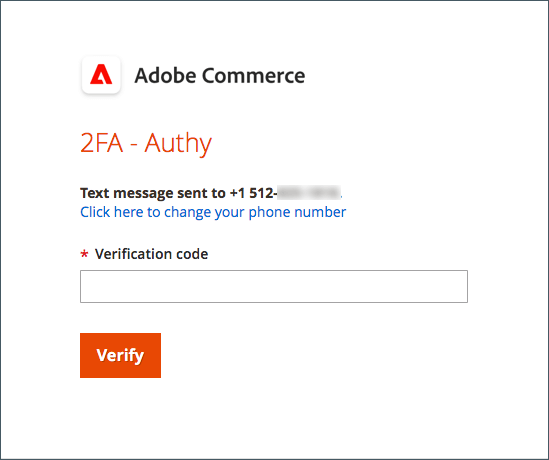 Authy code de vérification