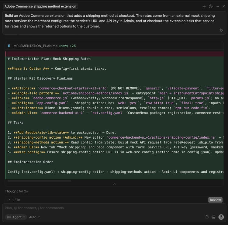 AI pour l’extension des tarifs d’expédition simulés