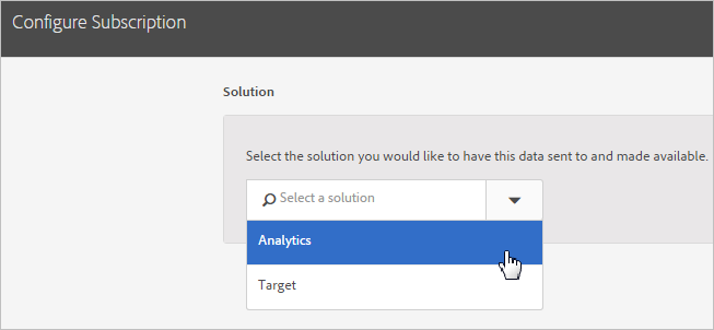 Configuration des abonnements dans Experience Cloud