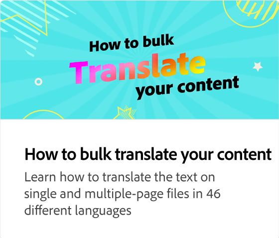 Comment traduire en masse votre contenu