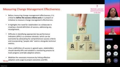 Naviguer dans le changement - Un webinaire de la haute direction sur la gestion efficace du changement