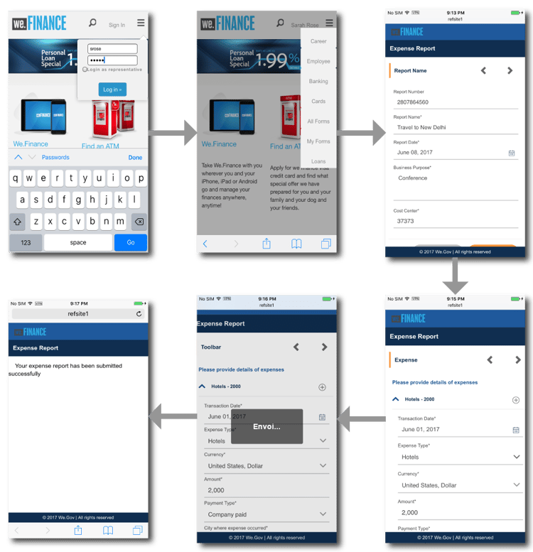 rapport-dépenses-sur-mobile