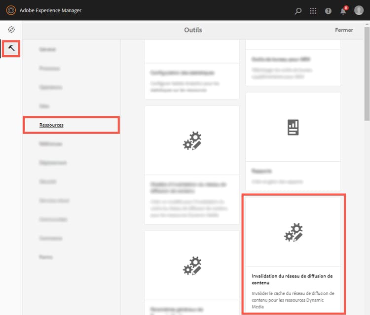 Fonction de validation du réseau CDN