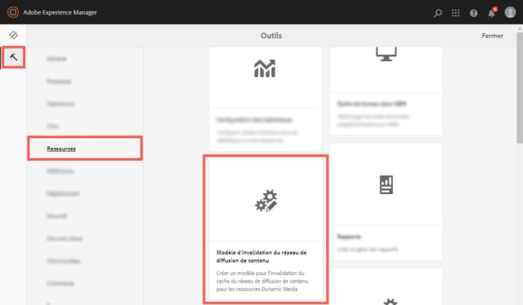 Fonction de validation du réseau CDN