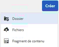 Créer un dossier