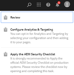 Notification d’Assets