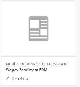 Propriétés de Dynamics CRM FDM