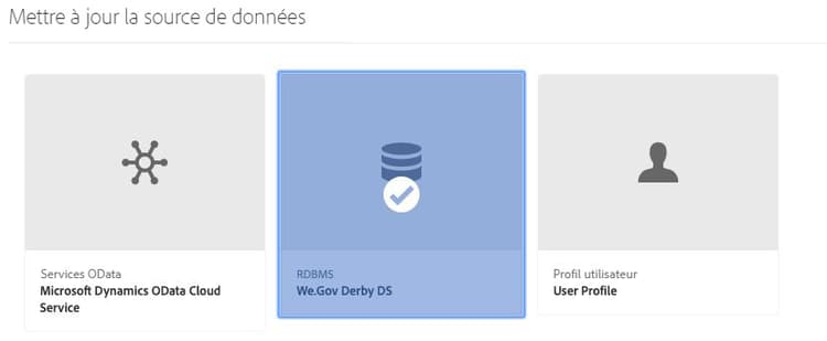 Propriétés de Dynamics CRM FDM