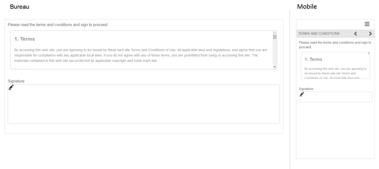 Conditions générales avec Scribble