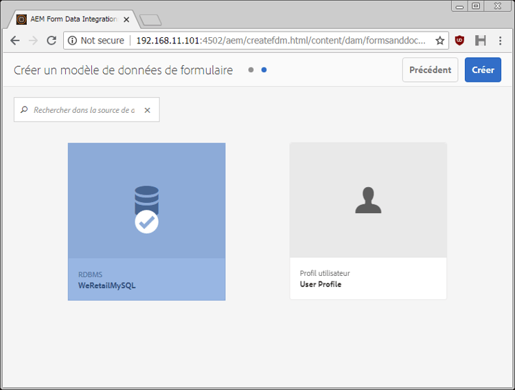 data-source-selection