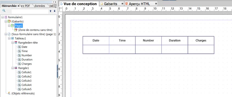 Fragment de mise en page