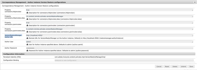 Instance de publication