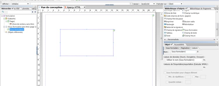Concepteur de composant