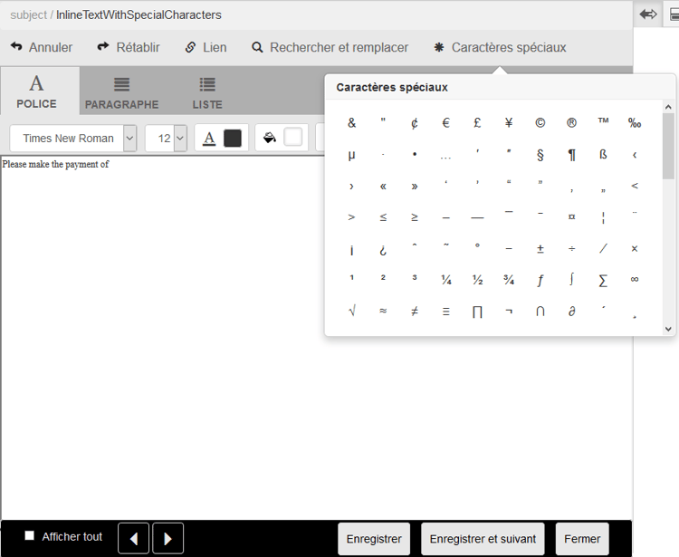 caractères_spéciaux_dans_un_module_en_ligne