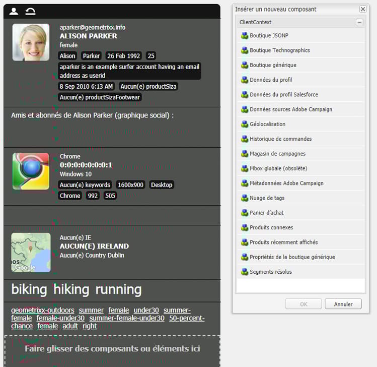 Ajout d’une propriété à la fenêtre ClientContext