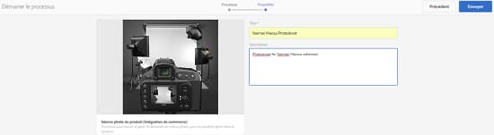 Détails du workflow