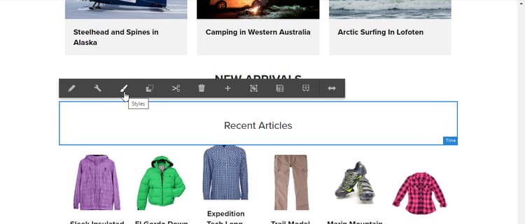 Système de style pour l’auteur