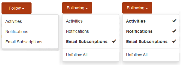 subscription-following