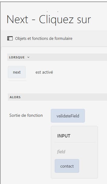 Modèle de validation